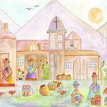 Acuarela Andina. Un progetto di Illustrazione infantile di Adriana Isabel Figueroa Mañas - 05.09.2020
