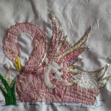 Mi Proyecto del curso: Pintar con hilo: técnicas de ilustración textil. Un proyecto de Artesanía de chayc399 - 06.09.2020