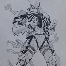 Mi Proyecto del curso: Ilustración para cómics: anatomía de un superhéroe. Desenho projeto de Sebastian Yegres - 06.09.2020