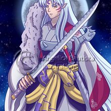 Moonlit Sesshy. Un proyecto de Ilustración digital de Angelica Bautista - 24.09.2017