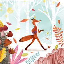 My project in Introduction to Children’s Illustration course. Projekt z dziedziny Ilustracje dla dzieci, Ilustracja c, frowa, Trad, c i jna ilustracja użytkownika Irina Makedonska - 06.09.2020