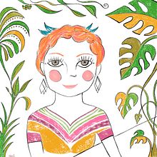 Montse Ra. Traditional illustration project by Karmen Ferret Haynes - 09.06.2020