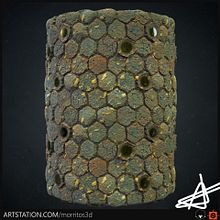 TEXTURA La calzada de los gigantes por Mr.morritos3D. 3D project by balsasanztomas - 09.13.2020
