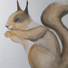 Mi Proyecto del curso: Técnicas experimentales de acuarela para principiantes . Un proyecto de Ilustración tradicional de samantha marilu romero pacheco - 07.09.2020