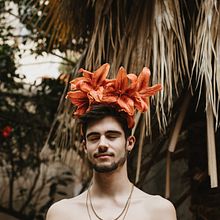 Halloween Boy - Floral Crown. Creativit, and Design project by Violeta Gladstone - 09.07.2020