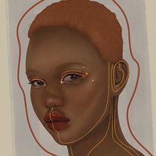 Strong Woman . Un proyecto de Dibujo de Retrato, Dibujo digital, Ilustración tradicional e Ilustración digital de Guaji - 07.09.2020