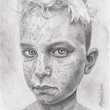 Estudo baseado em fotografia de Lee Jeffries e estudo baseado em retrato de Clarice Lispector (Instituto Moreira Salles). Portrait Drawing project by Alessandro Boechat de Medeiros - 09.07.2020