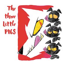 Mi Proyecto del curso: Introducción a la ilustración infantil: Los Tres Cerditos. Character Design, Traditional illustration, and Children's Illustration project by Jorch De Castro - 09.08.2020