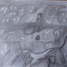 Arreglando el mundo oscuro. Projekt z dziedziny Kreat, wność,  R, sunek, R, sunek ołówkiem,  R, sunek art, st, czn, Trad, c, jna ilustracja, Narracja i  Malarstwo użytkownika Andrea Villar Fernández - 08.09.2020