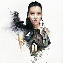 Raven's flight Ein Projekt aus dem Bereich Porträtzeichnung von Mentiradeloro Esther Cuesta - 08.09.2020