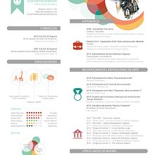 Curriculum Vitae Propio / Own Creative Resume. Design, Graphic Design, Traditional illustration, Fine Arts, Concept Art, Creative Consulting, Logo Design, Interactive Design, and Watercolor Painting project by Mentiradeloro Esther Cuesta - 09.08.2020