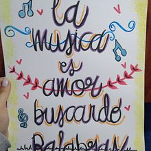 Mi Proyecto del curso: Caligrafía con pinceles de agua para principiantes.  project by dayanpaez794 - 10.01.2020