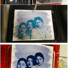 Cianotipos. Photograph project by Anan Marie - 09.09.2020