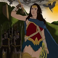 Wonder Woman. Un progetto di Illustrazione digitale di Adrian Gonzalez - 09.09.2020
