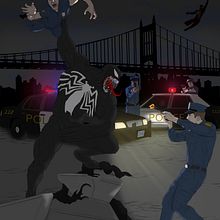Venom. Un progetto di Illustrazione digitale di Adrian Gonzalez - 09.09.2020