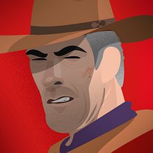 Clint Eastwood. Sin Perdón / Unforgiven. Traditional illustration project by Sergio Rodríguez Rodríguez - 09.09.2020
