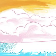"Somewhere, on the sea, sometimes it rains." Hand drawn animation.. Un proyecto de Animación 2D, Animación y Comunicación de Pietro Rotelli - 09.09.2020