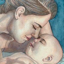Mi Proyecto del curso: Retrato artístico en acuarela Ein Projekt aus dem Bereich Malerei, Aquarellmalerei, Anatomische Zeichnung, Artistische Zeichnung, Porträtzeichnung, Traditionelle Illustration und Bildende Künste von Camila Klapp - 09.09.2020