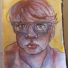 My project in Artistic Portrait with Watercolors course . % zaije tarafından hazırlanan Sulubo, Ve a Resim projesi - 09.09.2020