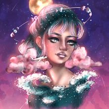 My project in Digital Fantasy Portraits with Photoshop course. Digital Drawing, and Digital Illustration project by Borislava Peeva - 09.10.2020