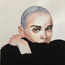 My project in Watercolor Portrait from a Photo course. Un proyecto de Pintura, Dibujo de Retrato y Pintura a la acuarela de Sandra Paiva - 10.09.2020