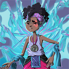 TEMPLE OF LIFE Character Design / Be. Un proyecto de Concept Art, Diseño de personajes e Ilustración digital de Pablo Gozalves - 13.07.2020