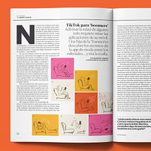 TikTok for Boomers | El País Semanal. Traditional illustration project by Lalalimola - 09.01.2020