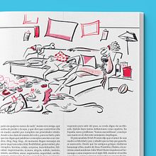 Mother’s Day During the Coronavirus | El País Semanal. Un proyecto de Ilustración tradicional de Lalalimola - 01.05.2020