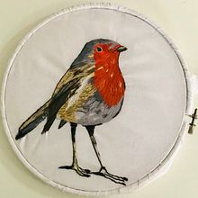 Mi Proyecto del curso: Pintar con hilo: técnicas de ilustración textil. Embroider project by Hilda Sepulveda - 09.10.2020