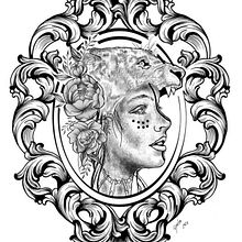 Meu projeto do curso: Desenho e ilustração digital de tatuagens com o Procreate. Digital Drawing project by barba tattoo - 09.17.2020