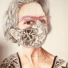 My project in Realistic Portrait with Coloured Pencils course. Un proyecto de Dibujo de Marcy Miranda Janes - 11.09.2020
