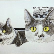 Projeto Gato. Un proyecto de Dibujo de andreziculas - 11.09.2020