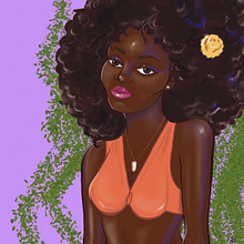 My project in Female Character Portraits in Procreate course. Digital Illustration, and Traditional illustration project by Marguerite Wright - 09.11.2020