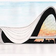 Mi Proyecto del curso: Dibujo arquitectónico con acuarela y tinta. Sketching, Drawing, Watercolor Painting, Architectural Illustration, Sketchbook & Ink Illustration project by Abraham Alejandro Gomez Landero - 11.24.2021