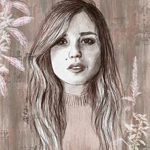 Retrato ilustrado con procreate . Un proyecto de  de Lola - 11.09.2020