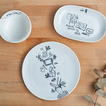 Set de aperitivo: Una historia de Chichinabo. Un proyecto de Cerámica, Diseño e Ilustración tradicional de CHICHINABO INC - 11.09.2020