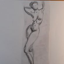 Mi Proyecto del curso: Dibujo anatómico para principiantes. Figure Drawing project by margarites_rita - 09.11.2020