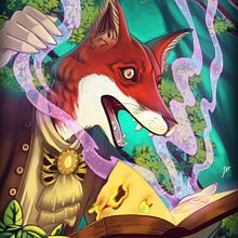 Fox and magic. Un proyecto de Ilustración tradicional de Laura Portolés Moret - 11.09.2020