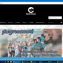 Mi Proyecto del curso: Creación de una tienda online en WordPress www.popokicomics.com. Web Design project by Nelson Valladares Rojas - 11.20.2020