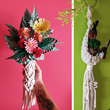 Mi Proyecto del curso: Muestrario de nudos de macramé . Een project van Macramé van Ingrid Nichole Giraldo - 11.09.2020