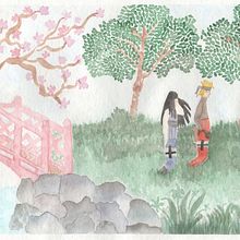 Paisaje para mi hija. Watercolor Painting project by smanterolad - 10.04.2020