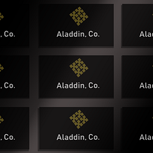 Logo and Name Card Design: Aladdin.co. Un progetto di Graphic design di Aisyah Nurcholis - 12.09.2020