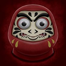 Daruma - Procreate. Un proyecto de Ilustración tradicional de Quim Mirabet López - 12.09.2020
