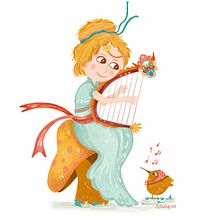 Música. Traditional illustration, Digital Illustration, and Children's Illustration project by Budupí .es - 09.12.2020