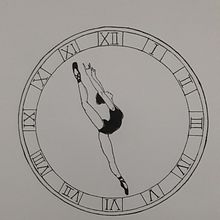 Sissone O'Clock. Drawing project by Beatriz Maenaka - 09.12.2020