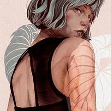 Mi Proyecto del curso: Retrato ilustrado con Procreate. Traditional illustration project by patriiparty - 09.12.2020