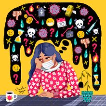 Meu projeto do curso: Ilustração editorial para revistas. Un proyecto de Ilustración digital de Caroline Bogo - 06.08.2020