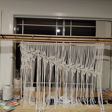ramo con hojas. Un proyecto de Macramé de michela semeraro - 13.09.2020