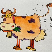 Mein Kursprojekt: Illustrierte Charakterfabrik. Un proyecto de Ilustración tradicional, Diseño de personajes, Ilustración digital, Ilustración infantil y Narrativa de Birgit K - 04.04.2021