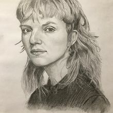 Primer Retrato. Pencil Drawing project by José Morales Flores - 09.14.2020
